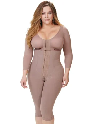 Faja Postquirúrgica Con Manga Larga Havah 6015